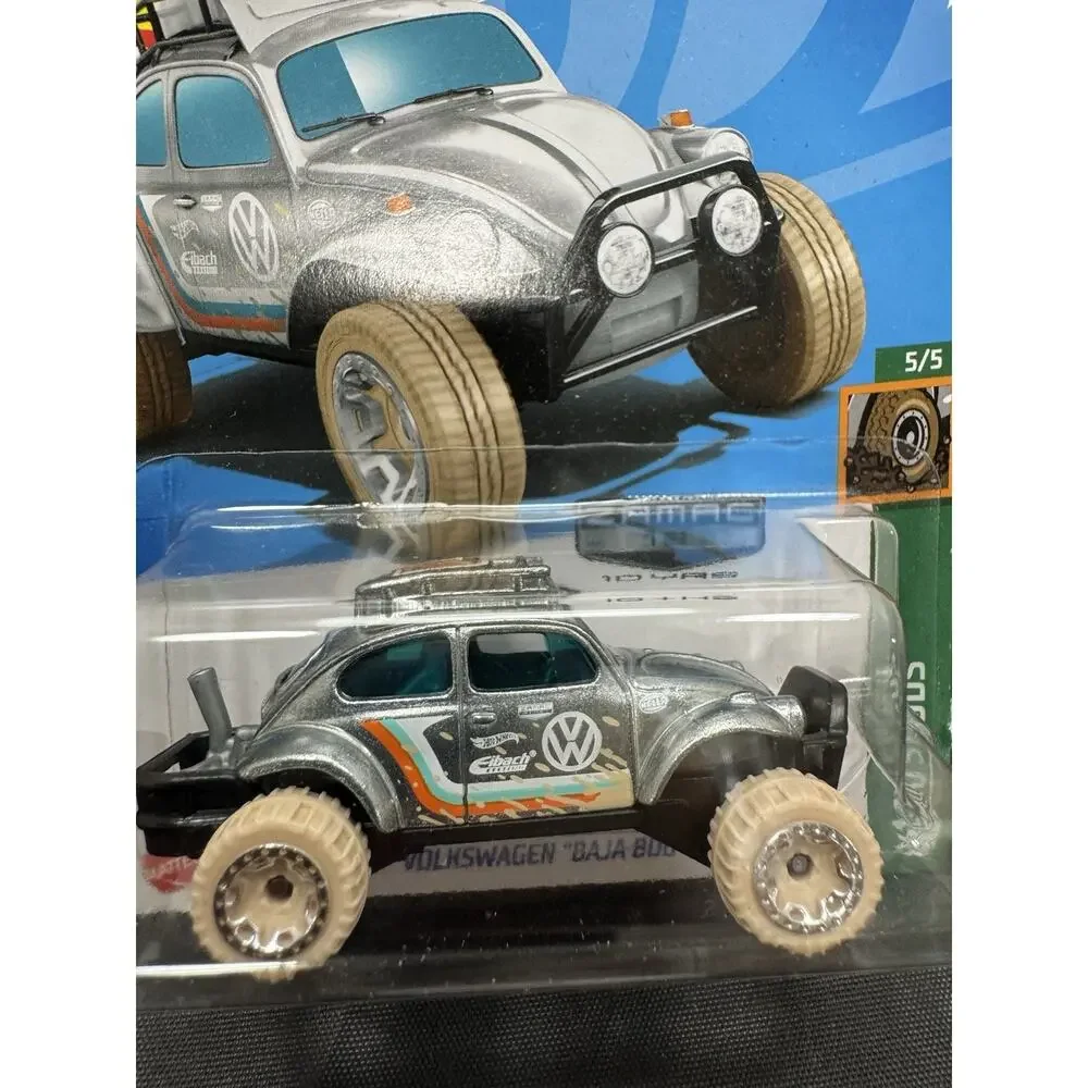 Hot Wheels 2022 ZAMAC Volkswagen Baja Bug HW Mud Studs 5/5 Walmart Exclusive New
